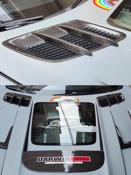 Решетка капота из углеродного волокна Mercedes-Benz AMG GT (2015-2023)