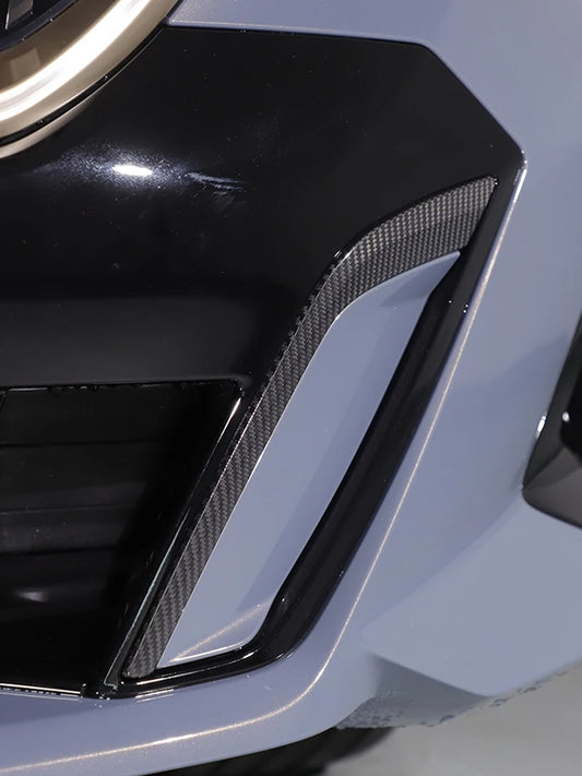 Отделка переднего бампера из углеродного волокна BMW 5 серии G60 (2024+)
