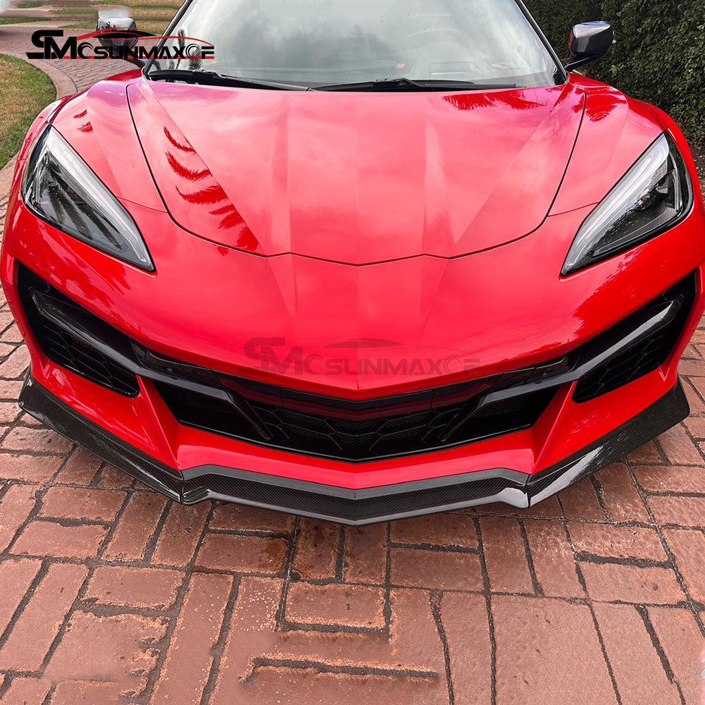Chevrolet Corvette C8 Z06 карбоновый передний бампер-сплиттер (2020-2024)