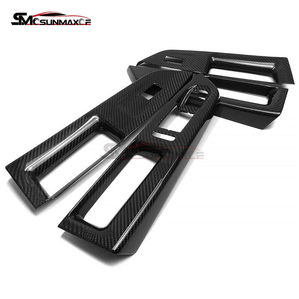 Volkswagen Golf 8 MK8 GTI GTE GTD R-Line Carbon Fiber Window Switch Panel Trim (2020-2024)
