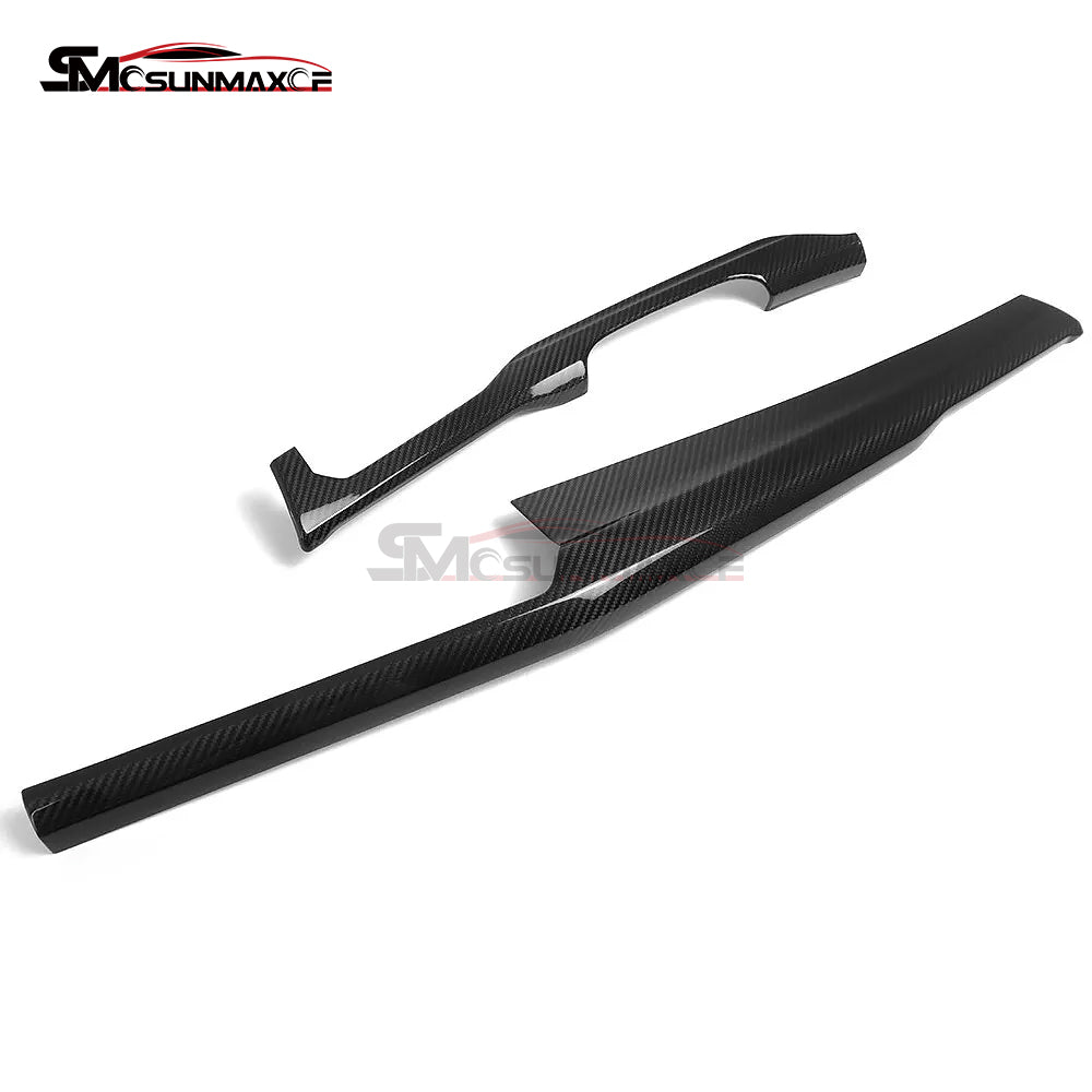Volkswagen Golf 8 MK8 GTI GTE GTD R-Line Carbon Fiber Dashboard Trim (LHD, 2020-2024)
