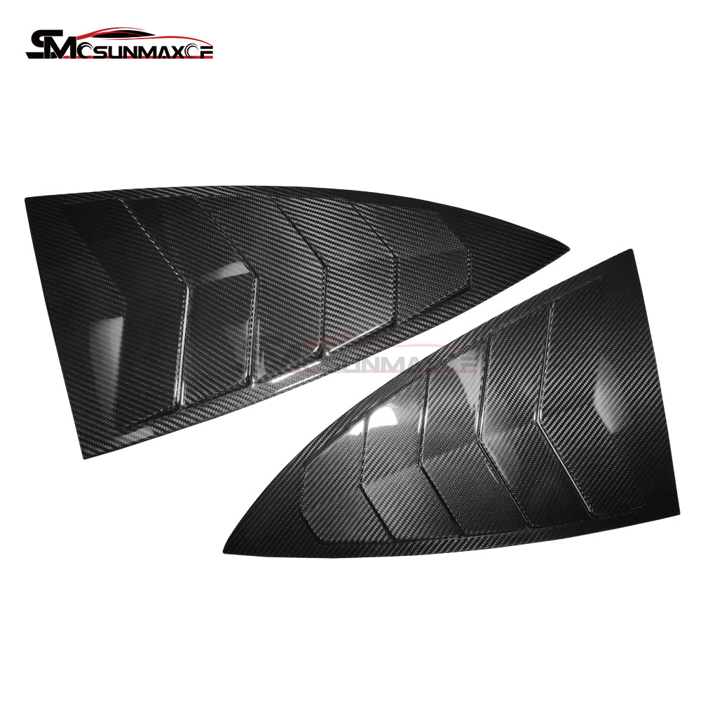 Couvercle de volets de lunette arrière en fibre de carbone pour Mercedes AMG GT/GTS/GTR (2015-2023)