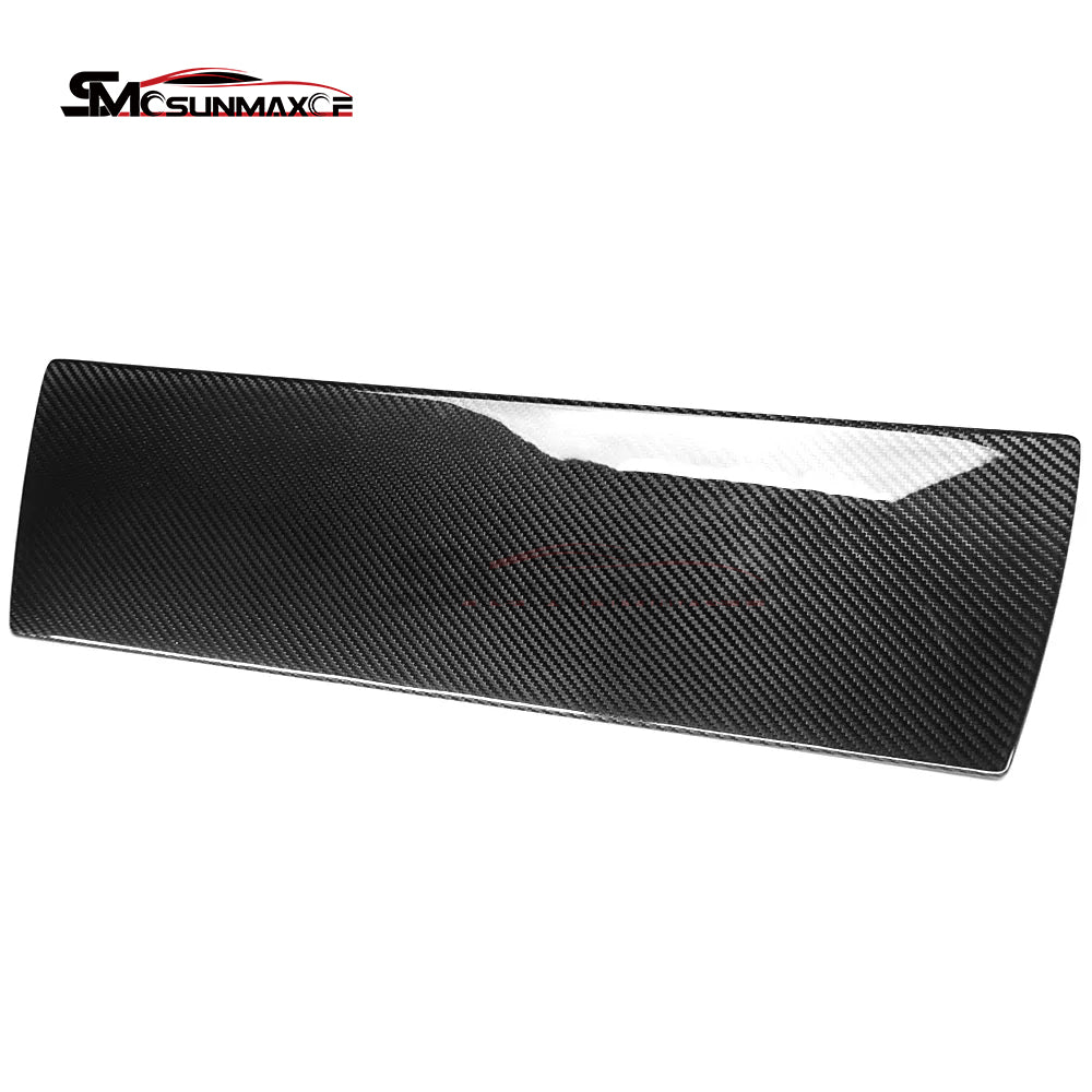 LHD Real Carbon Fiber Glove Box Panel Cover for Tesla Model Y Juniper (2025)