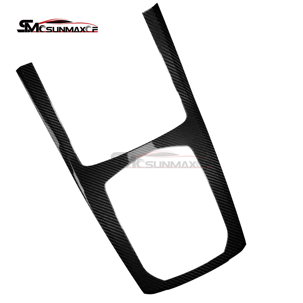 Real Carbon Fiber Center Console Panel Frame Cover for BMW X5 G05/X5M F95/X7 G07 (2020-2025)