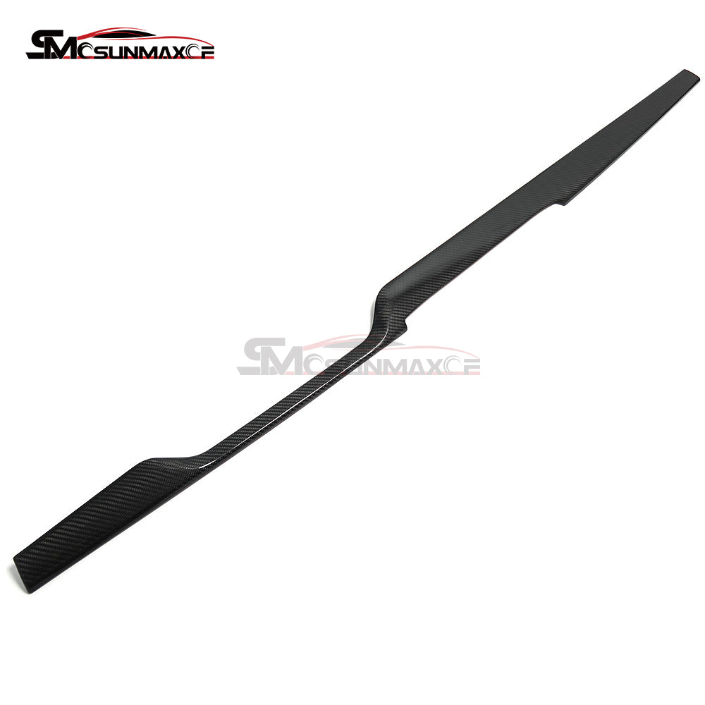 Tesla Model S/X 2021-2023 LHD Carbon Fiber Dashboard Strips & Center Console Trim
