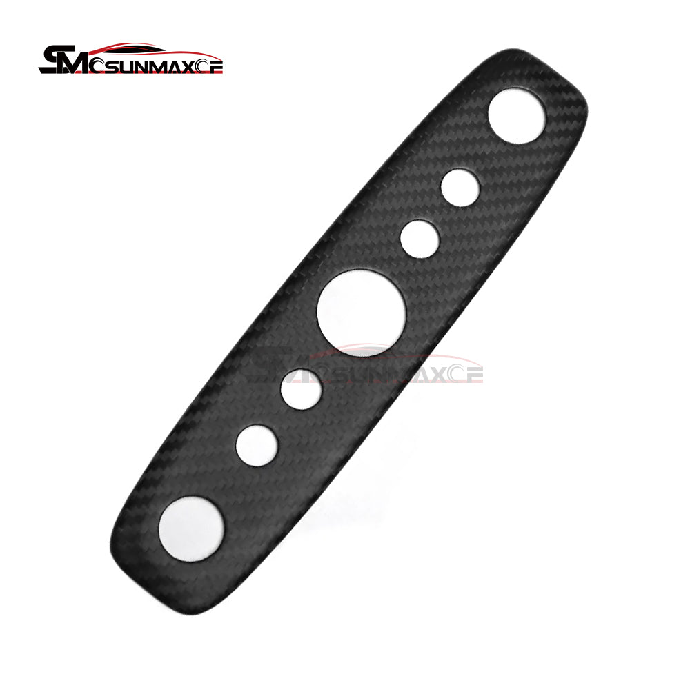 Real Carbon Fiber Reading Light Switch Panel Cover for Tesla Model Y Juniper (2025)