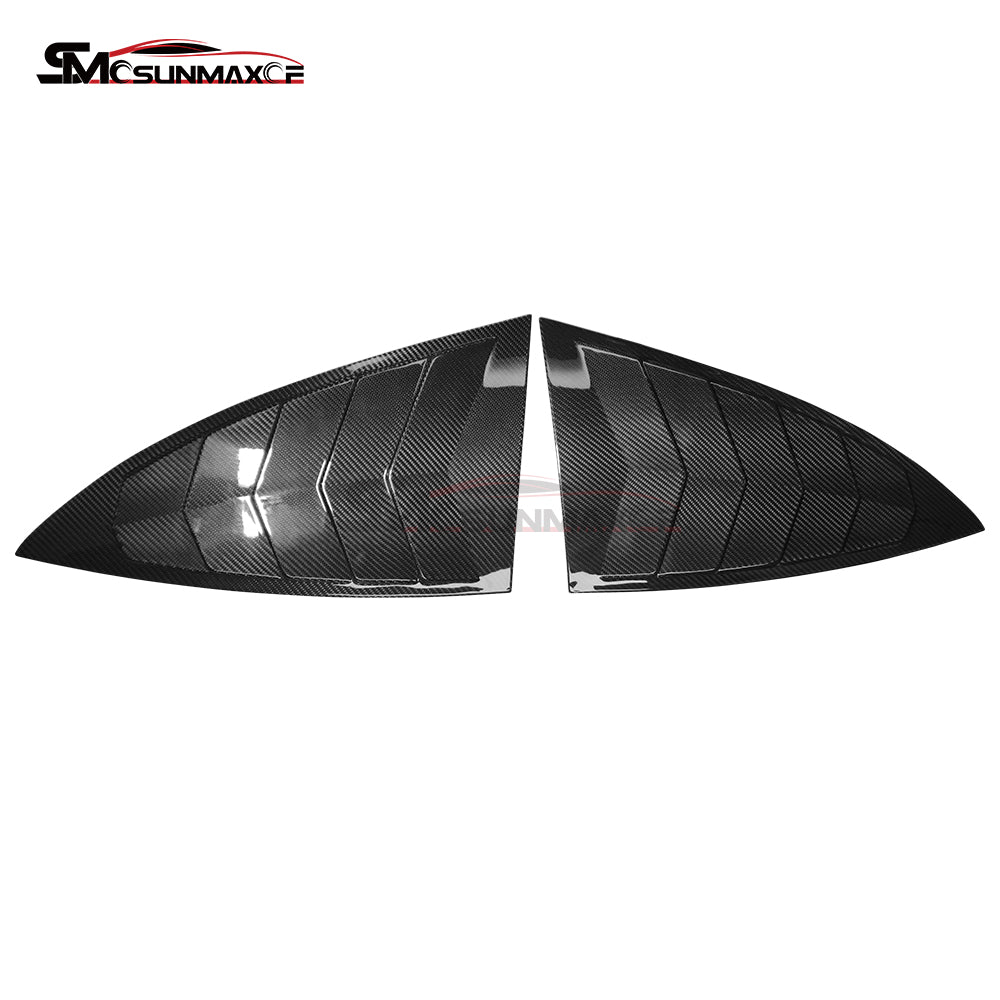 Couvercle de volets de lunette arrière en fibre de carbone pour Mercedes AMG GT/GTS/GTR (2015-2023)