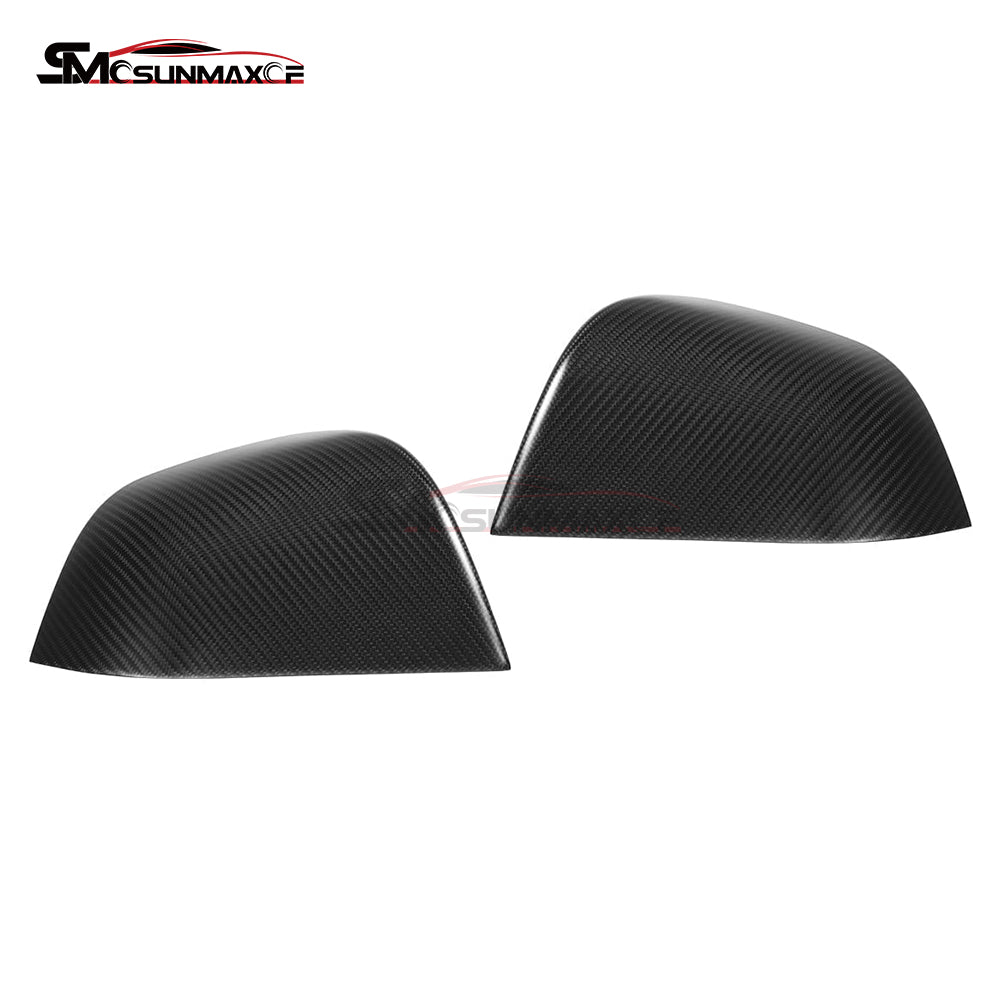 Coques de rétroviseurs latéraux en fibre de carbone pour Tesla Model 3 (2017-2024)