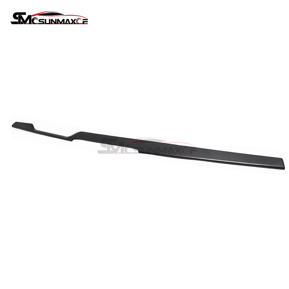 Tesla Model S/X 2021-2023 LHD Carbon Fiber Dashboard Strips & Center Console Trim