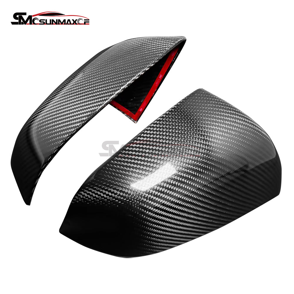 Coques de rétroviseurs latéraux en fibre de carbone pour Tesla Model 3 (2017-2024)