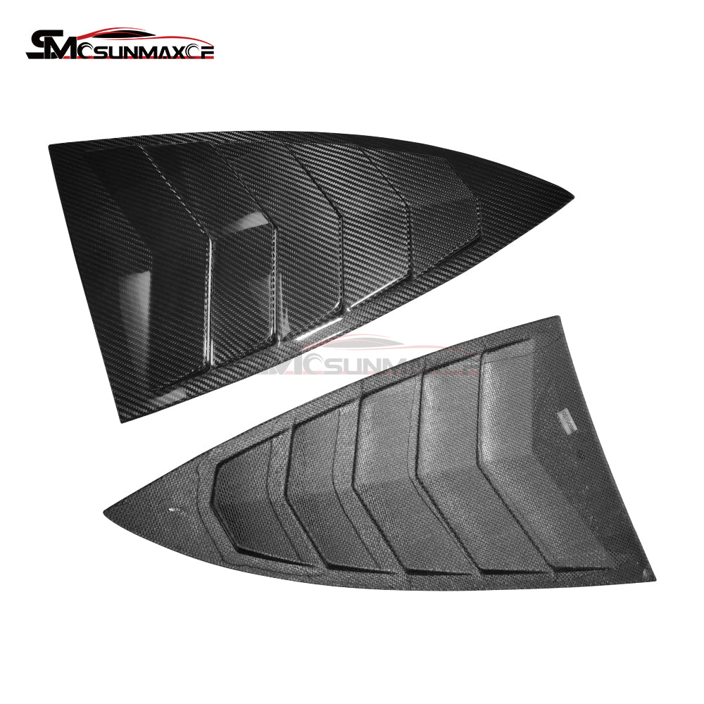 Couvercle de volets de lunette arrière en fibre de carbone pour Mercedes AMG GT/GTS/GTR (2015-2023)
