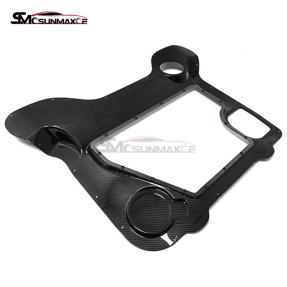 Capot moteur arrière en fibre de carbone pour Corvette C8 Cabriolet (2020-2024)