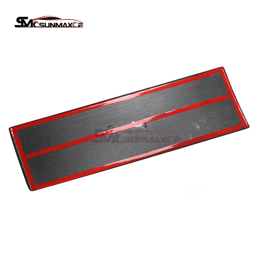 LHD Real Carbon Fiber Glove Box Panel Cover for Tesla Model Y Juniper (2025)