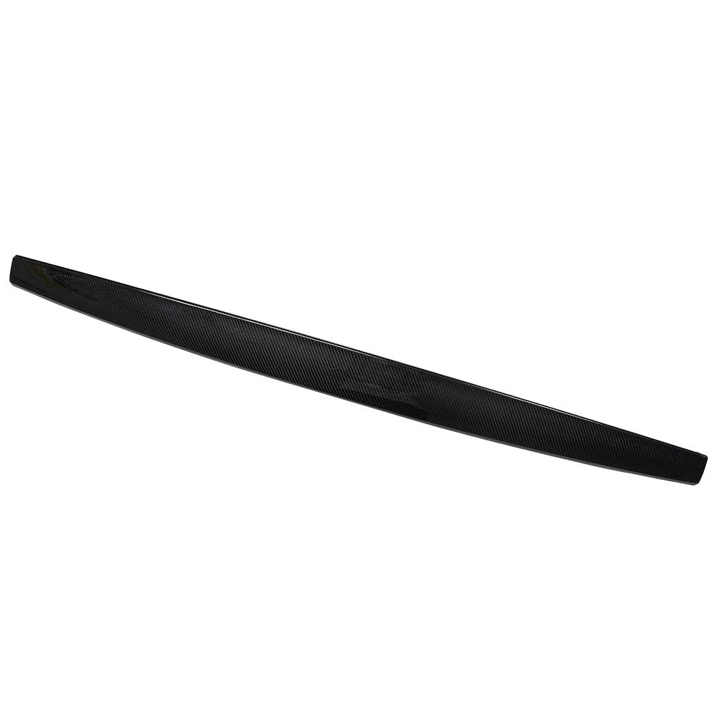 For Tesla Model 3 Model Y 2021-2023 Real Carbon Fiber Interior Dashboard Cover Door Panel Strips Trim