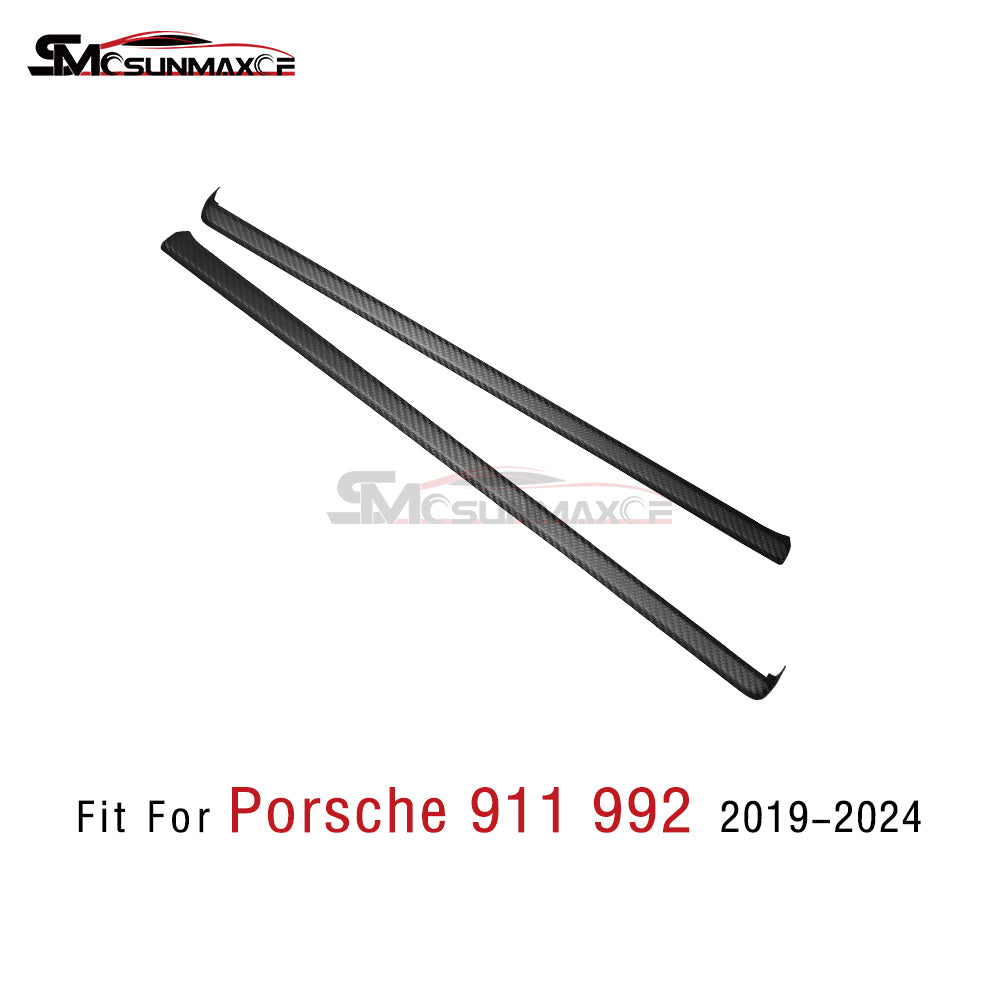 Porsche 911 992 Carbon Fiber Door Trim (2019-2024)