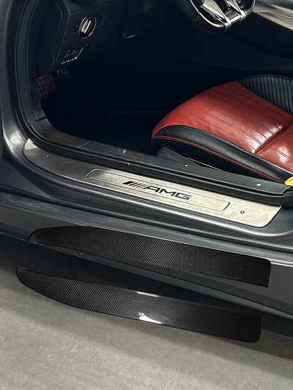 Mercedes-Benz AMG GT Carbon Fiber Door Sill Stickers (2015-2023)