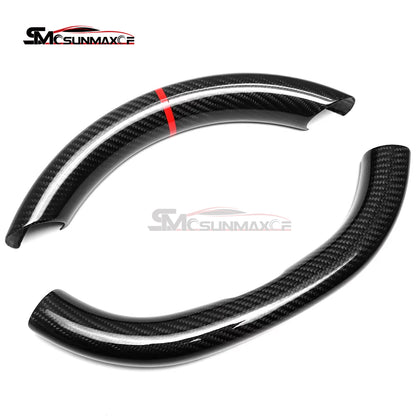 Real Carbon Fiber Steering Wheel Cover for Tesla Model Y Juniper 2025