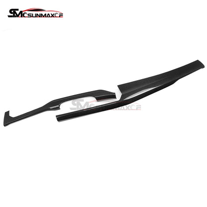 Volkswagen Golf 8 MK8 GTI GTE GTD R-Line Carbon Fiber Dashboard Trim (LHD, 2020-2024)