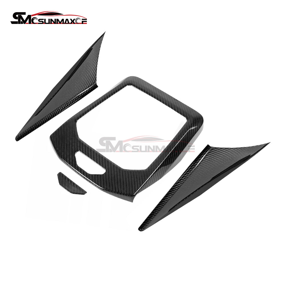BMW 5 Series G68 530Li Carbon Fiber Center Console Cover (4PCS, 2024)