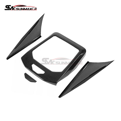 BMW 5 Series G68 530Li Carbon Fiber Center Console Cover (4PCS, 2024)
