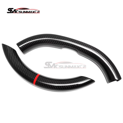 Real Carbon Fiber Steering Wheel Cover for Tesla Model Y Juniper 2025