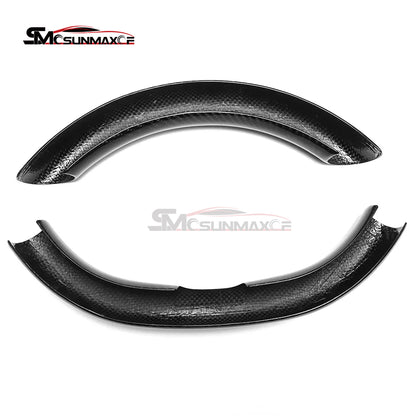 Real Carbon Fiber Steering Wheel Cover for Tesla Model Y Juniper 2025
