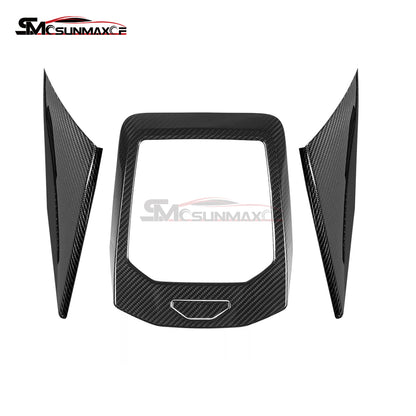BMW 5 Series G68 530Li Carbon Fiber Center Console Cover (4PCS, 2024)