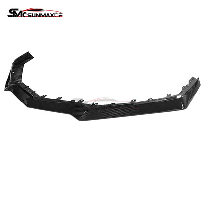 Lame de pare-choc avant en fibre de carbone pour Chevrolet Corvette C8 Z06 (2020-2024) 