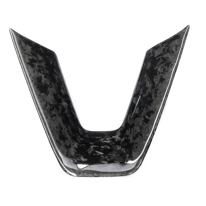 Tesla Model 3 Highland 2023-2024 Forged Carbon Fiber Steering Wheel Trim Cover